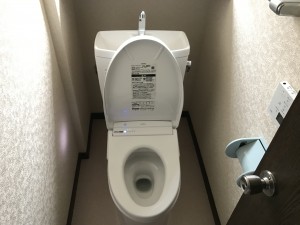 トイレ交換工事