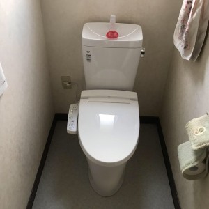 トイレ交換工事