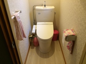 トイレ交換工事