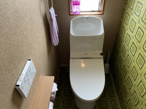 トイレ交換工事