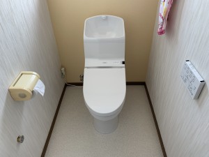 トイレ交換工事