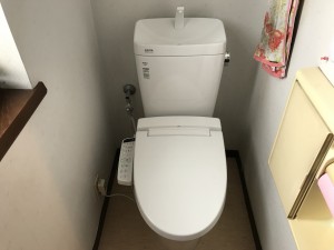 トイレ交換工事