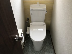 トイレ交換工事