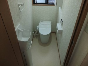 トイレ交換工事